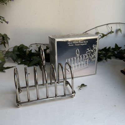 ​Салфетница подставка для тостов на 6 шт серебрение