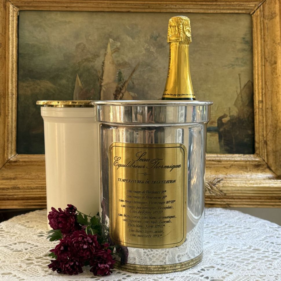 Ведро для охлаждения бутылки 20 см DU MANOIR латунь