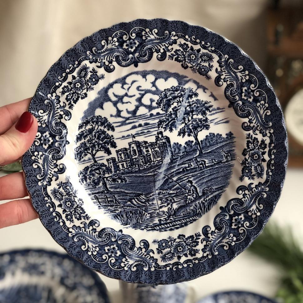 Тарелка 20 см Old Country Castles England (полоса)