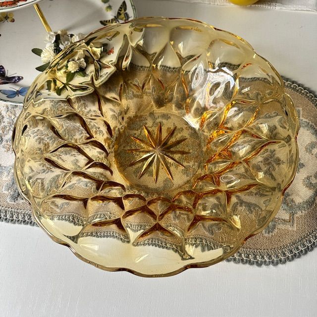 Блюдо салатник 28 см хрусталь