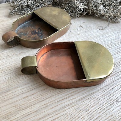 Пепельница угольница ручная с кольцом для пальца