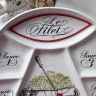 Тарелка для подачи мяса Porcelaine D'Auteuil Le Filet 22 cм Франция 