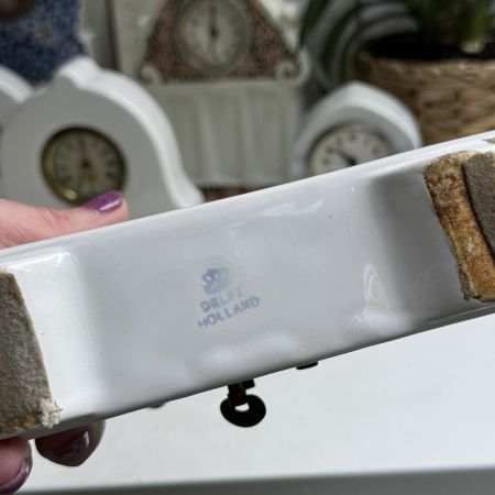 Часы настольные Delft 12 см фарфор Голландия