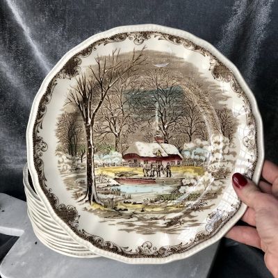 Тарелка 26 см Shakespear's Sonnets Kensington фарфор Англия