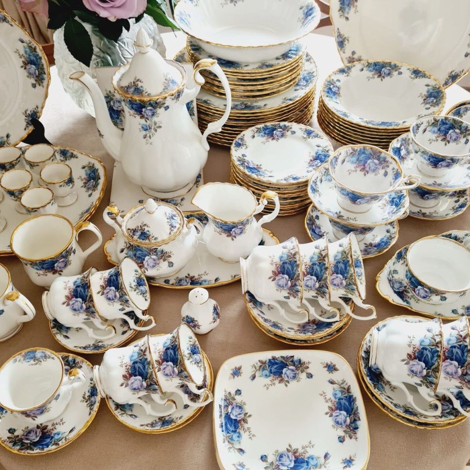 Салатник Royal Albert Moonlight Rose 24 см фарфор Англия