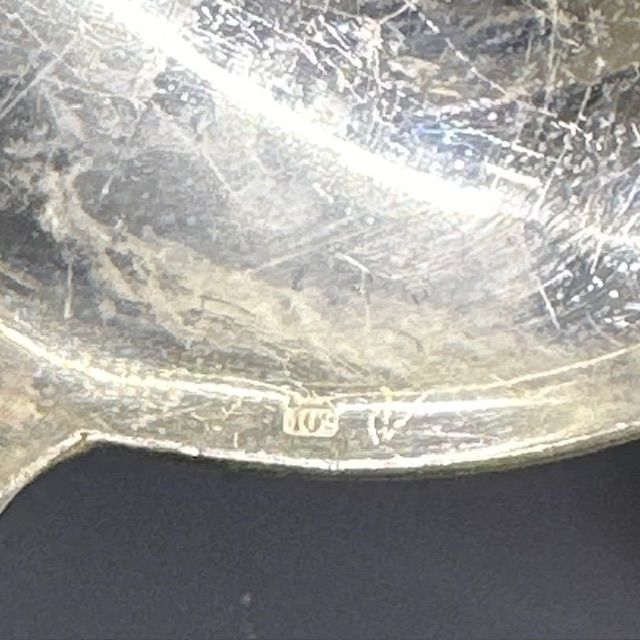 Половник 33 см серебрение 1900-е гг.