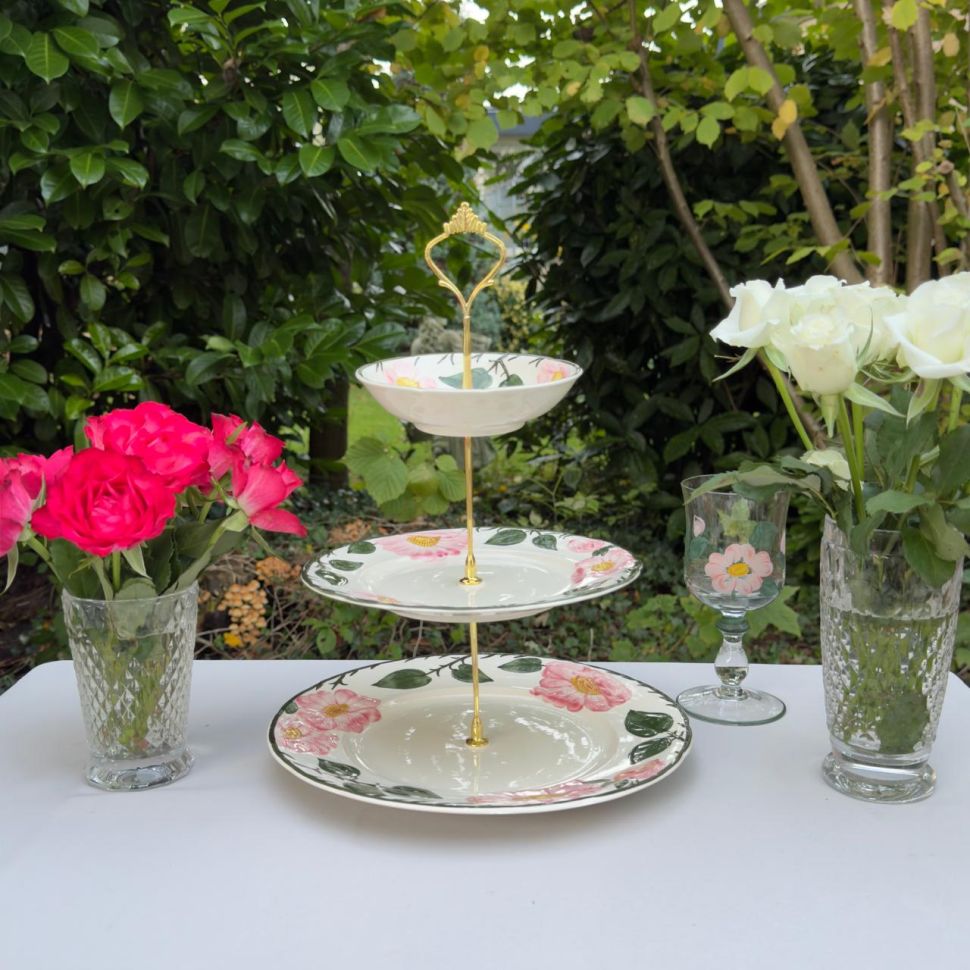 Менажница этажерка ВиллеройБох Wild-Rose 34 см Германия