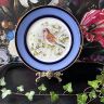 Тарелка декоративная Зяблик Porcelaine du Lys Royal Limoges 26 см Франция