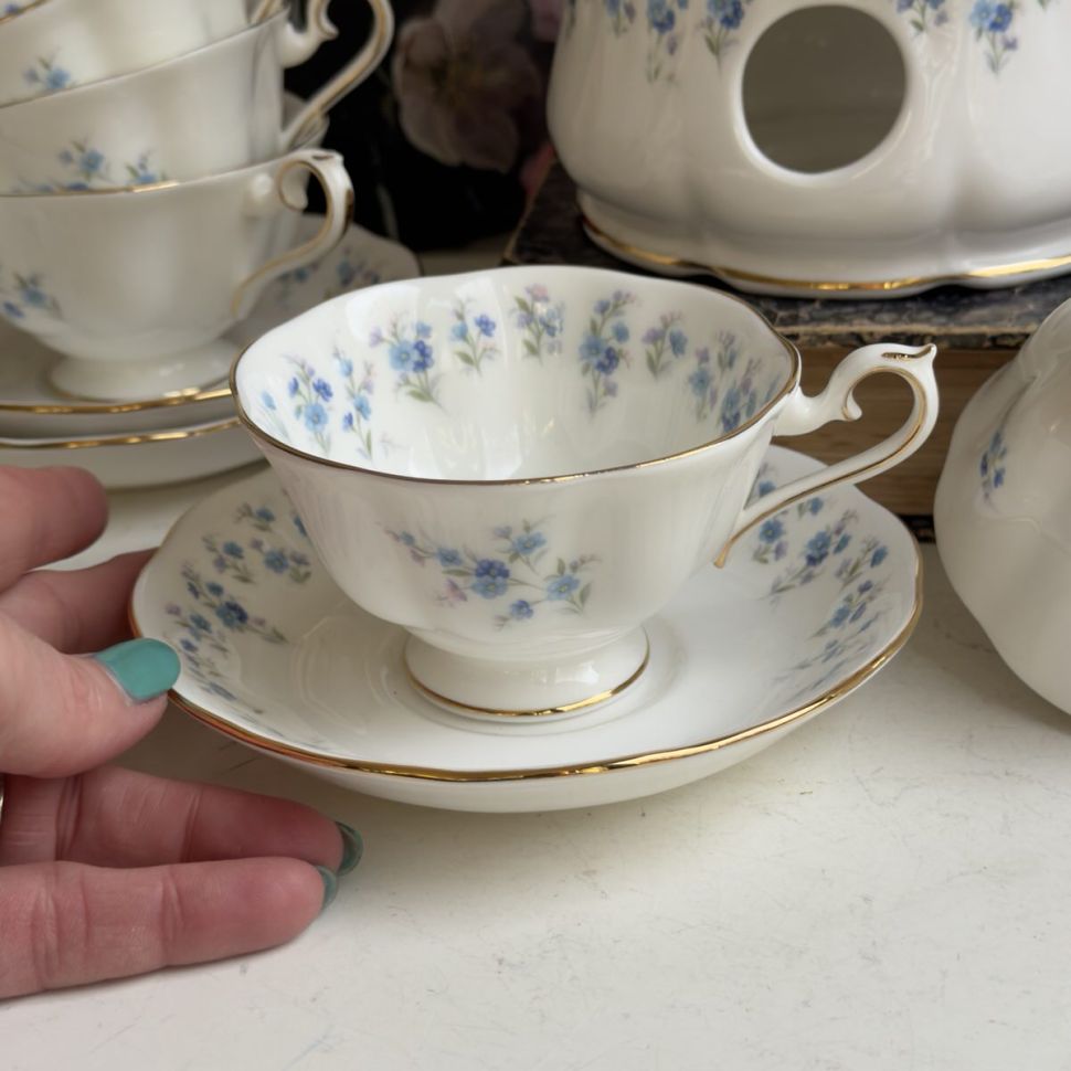 Чайная пара Royal Albert Memory Lane 180 мл Англия  