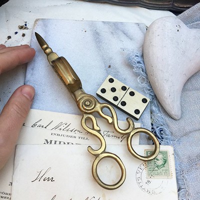 Ножницы для снятия нагара со свечи