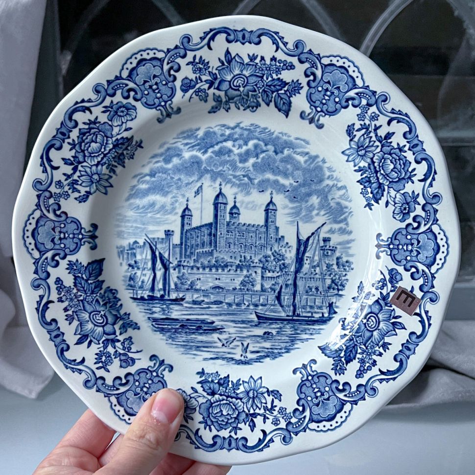 Тарелка Enoch Wedgwood Royal Homes of Britain 20 см Англия