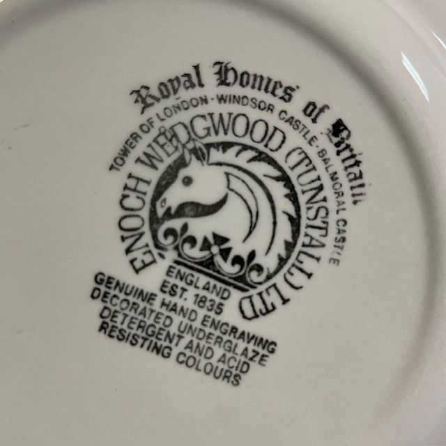 Тарелка Enoch Wedgwood Royal Homes of Britain 20 см Англия