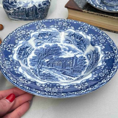 Тарелка глубокая Grindley English Country Inns 23 см Англия