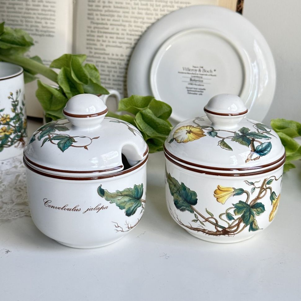 Сахарница с отверстием для ложки Botanica ВиллеройБох 