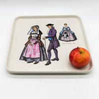 Блюдо квадратное 27 см Costumes ВиллеройБох (микродефект)