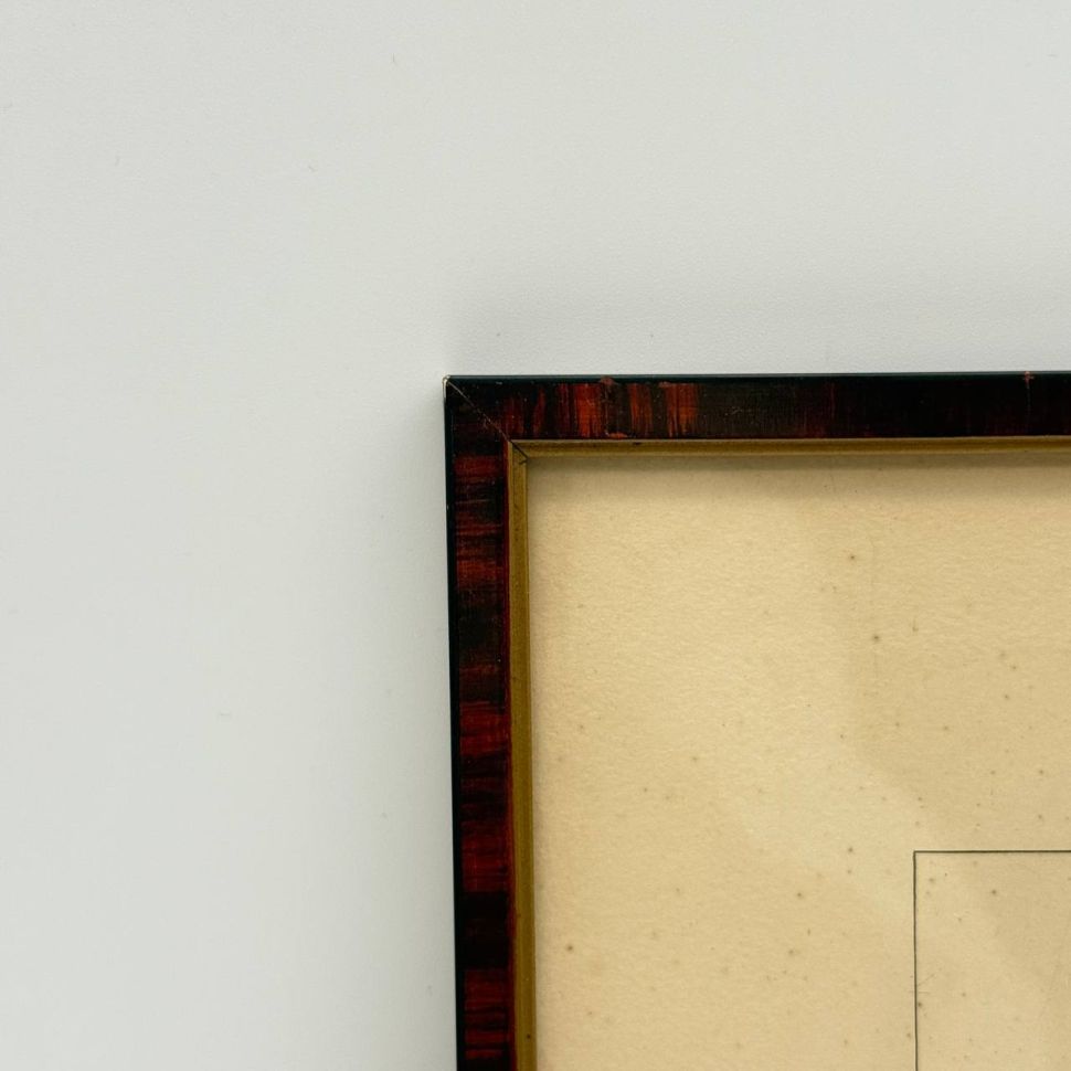 Литография Женские костюмы №40 Франция