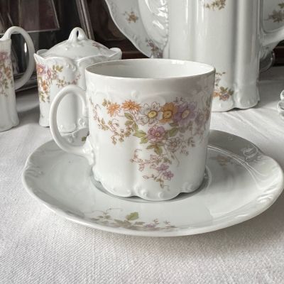 Чайная пара Rosenthal Monbijou садовые цветы 200 мл Германия