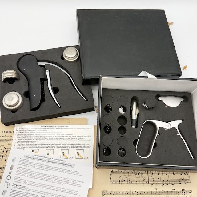 Набор Винные аксессуары штопор для пробок в коробке Германия