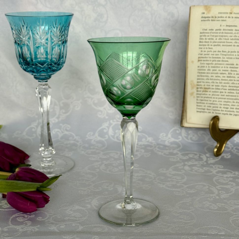 Бокал Nachtmann Bamberg изумрудный 170 мл хрусталь Германия 