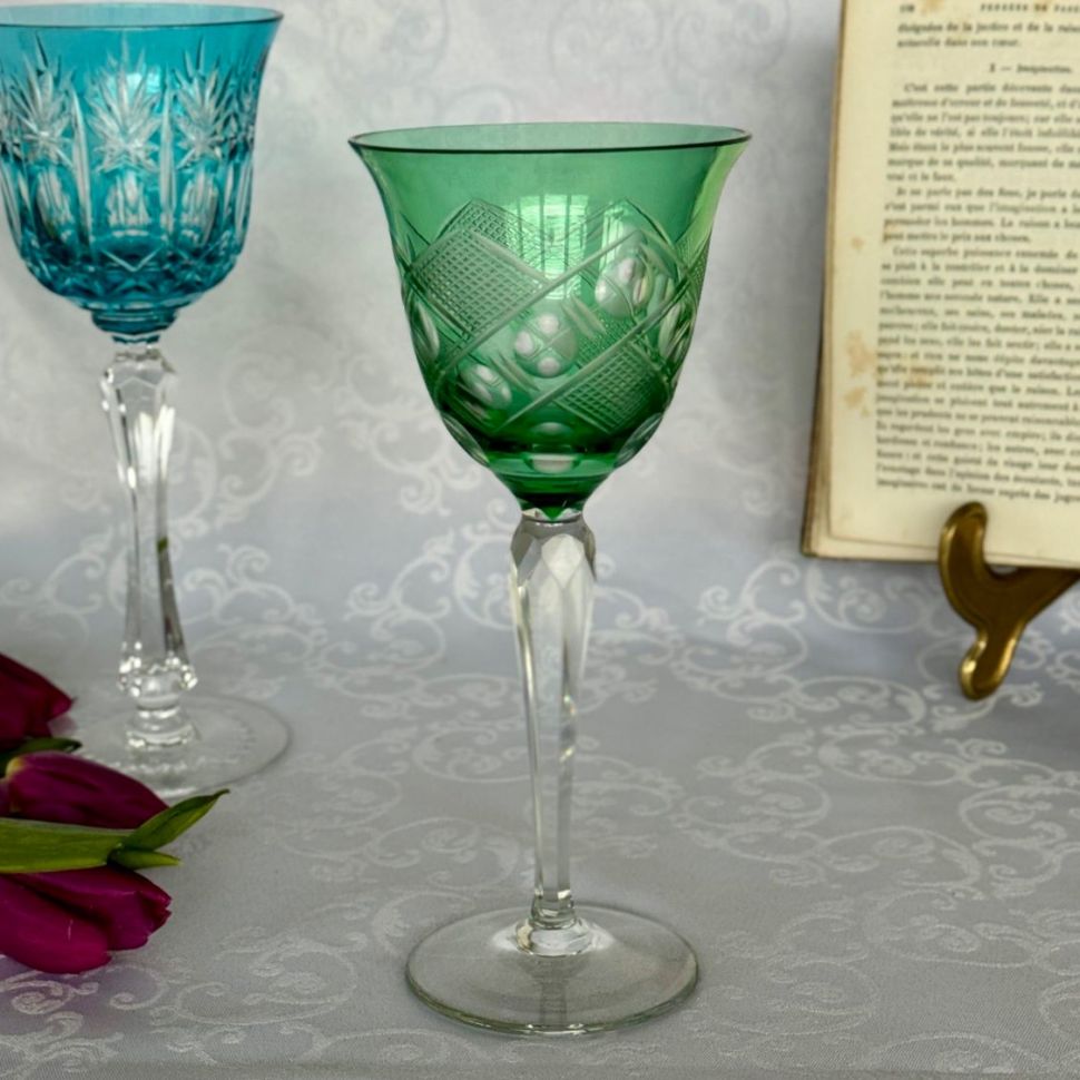 Бокал Nachtmann Bamberg изумрудный 170 мл хрусталь Германия 