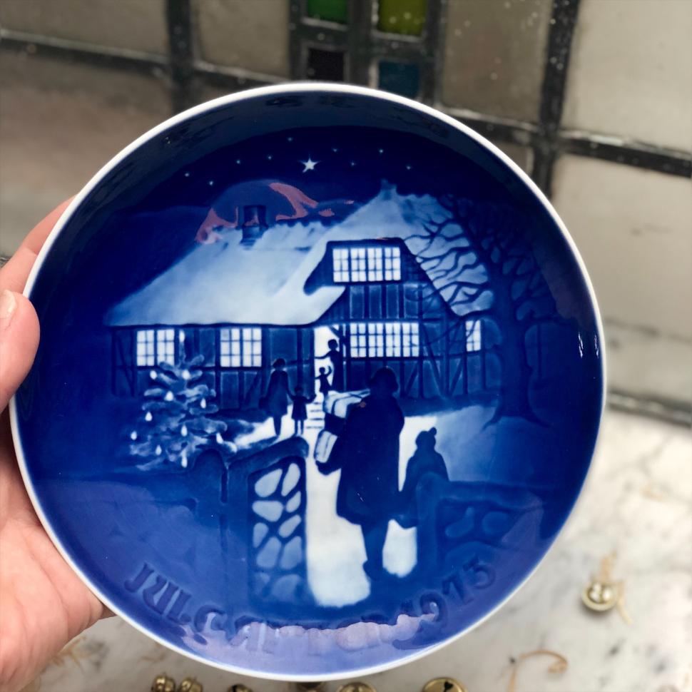 Тарелка 1973 B&G Copenhagen 18 см Дания