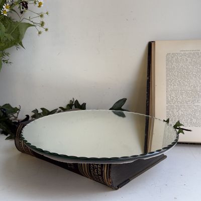 Зеркало центр стола 30 см Франция