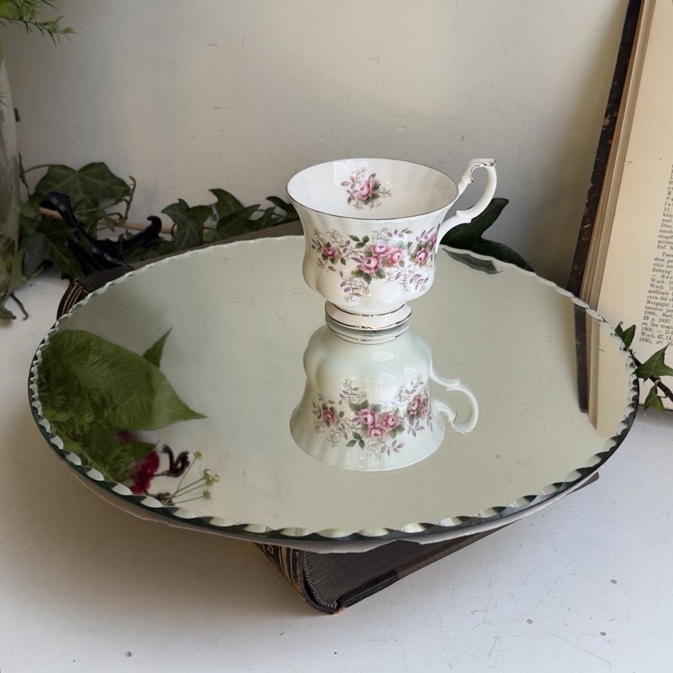 Зеркало центр стола 30 см Франция