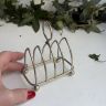​Салфетница подставка для тостов на 4 шт серебрение