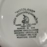 Тарелка Enoch Wedgwood Woodland 25 см Англия синий