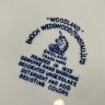 Тарелка Enoch Wedgwood Woodland 25 см Англия синий