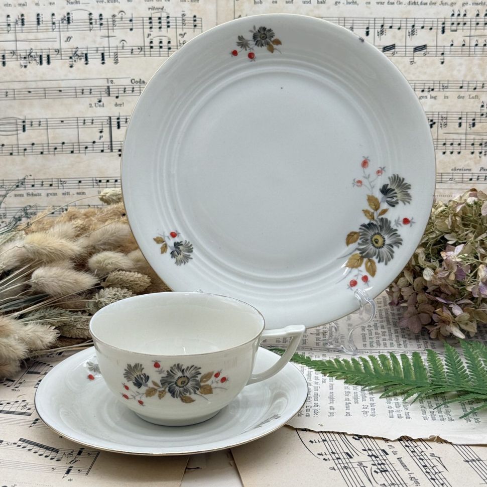 Чайное трио Feida Rhon 190 мл Германия 1933-1949 гг