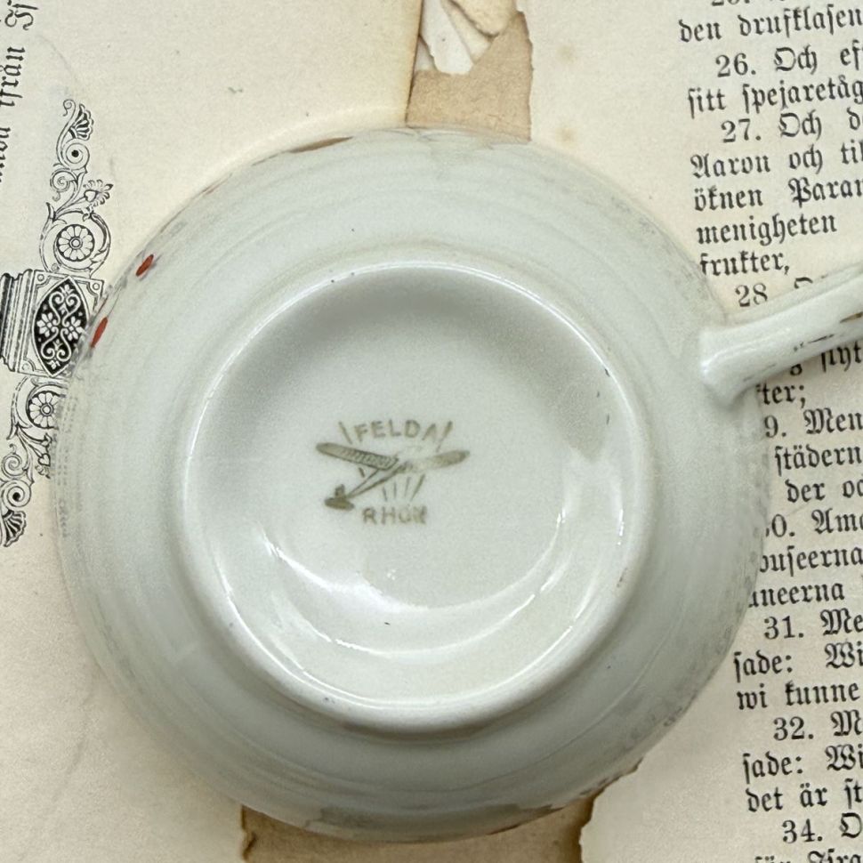 Чайное трио Feida Rhon 190 мл Германия 1933-1949 гг