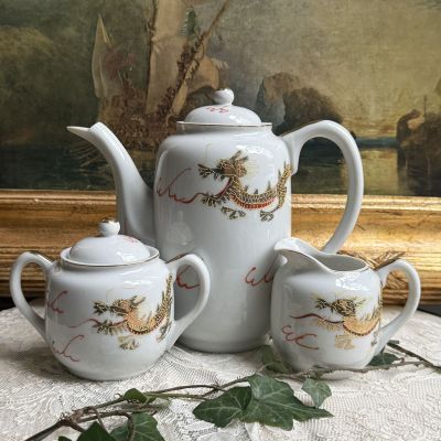 Молочник Дракон 200 мл фарфор Япония