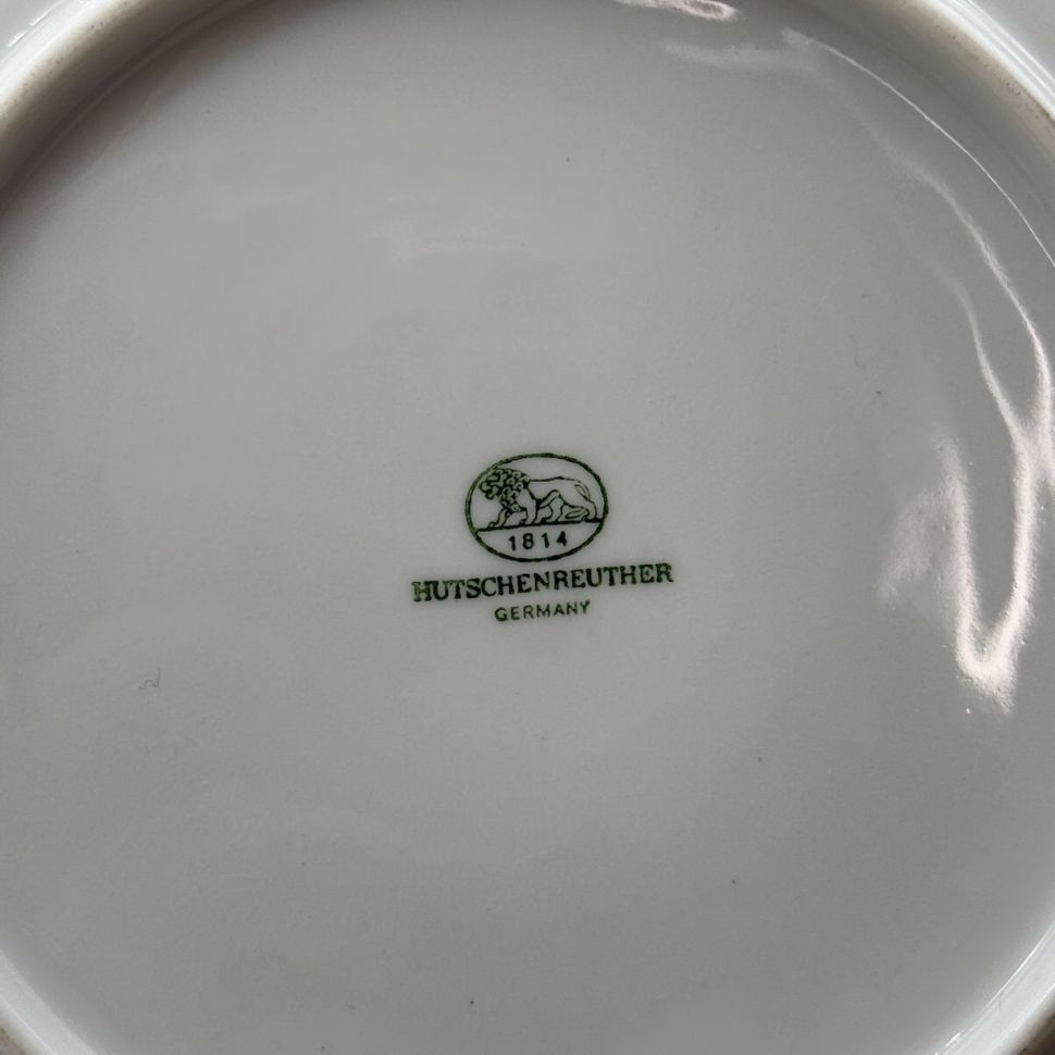 Чайное трио Hutschenreuther Globus 200 мл Бавария Германия  