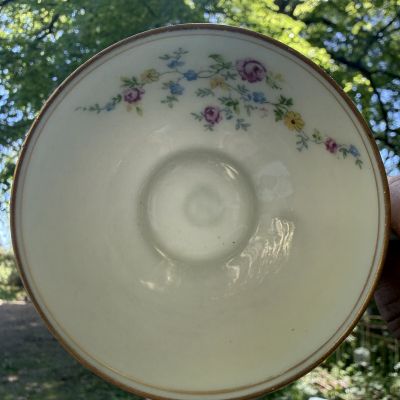 Кофейная пара U.F. Limoges 110 мл Франция