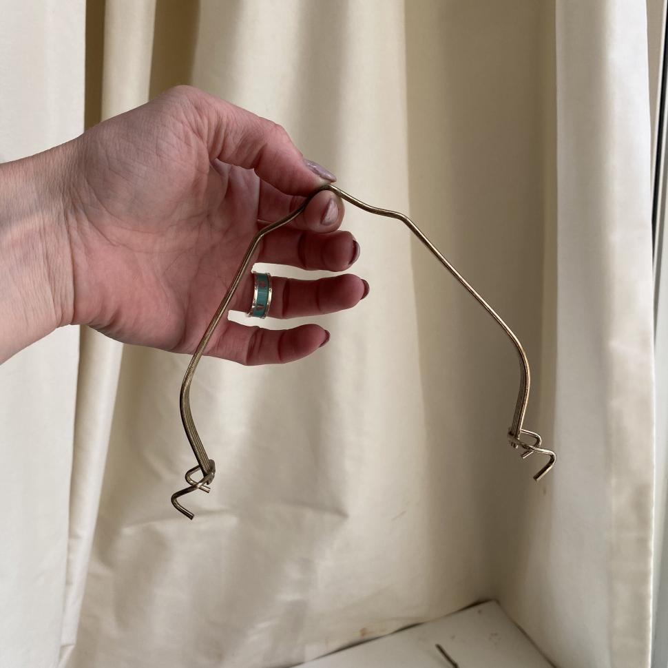 Держатель для тарелки мельхиор 