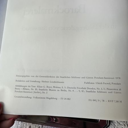 Альбом альманах Фламанская живопись барокко на немецком языке