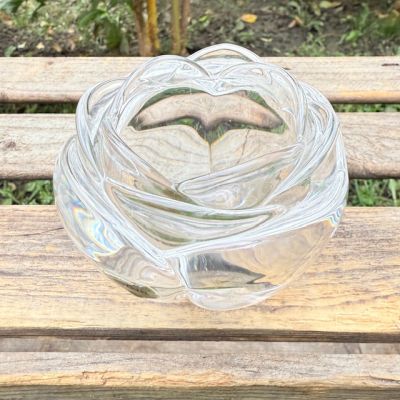 Подсвечник Лотос Adria 9 см хрусталь