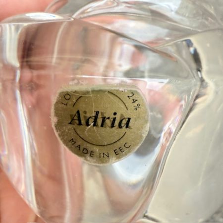 Подсвечник Лотос Adria 9 см хрусталь