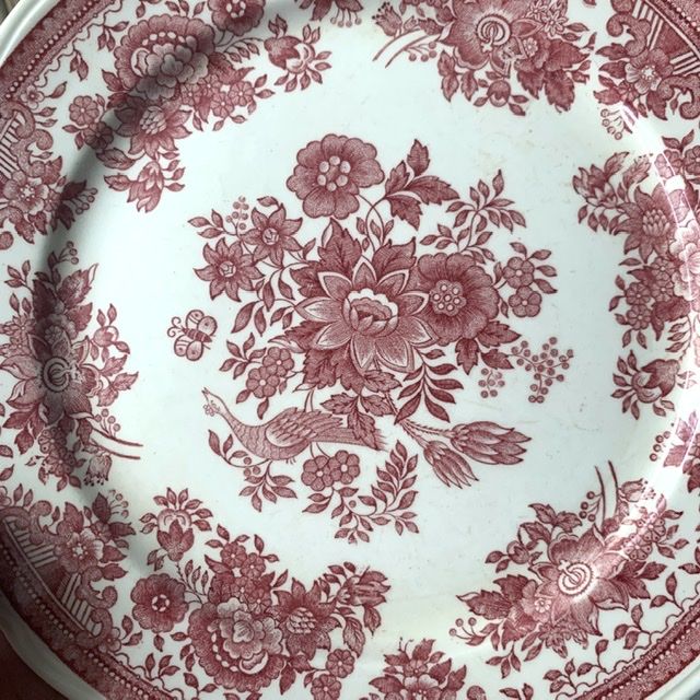 Тарелка ВиллеройБох Fasan красный 15 см Германия