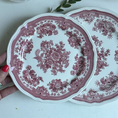 Тарелка ВиллеройБох Fasan красный 15 см Германия