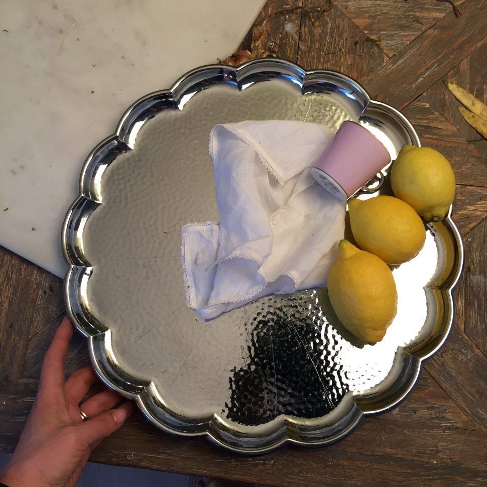 Поднос блюдо для пиццы или торта, 38 см