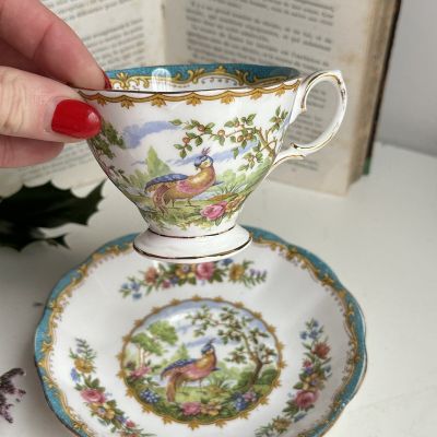 Кофейная чашка Royal Albert Chelsea Bird 125 мл Англия 