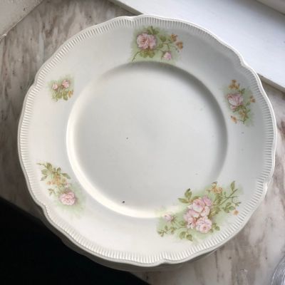 Тарелка 26 см Johnson Bros Розы 1902 г фарфор Англия