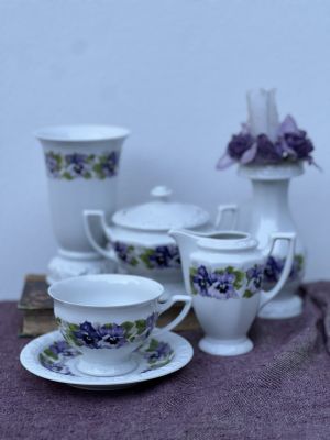 Сахарница Rosenthal Classic Rose Фиалка 15 см Германия