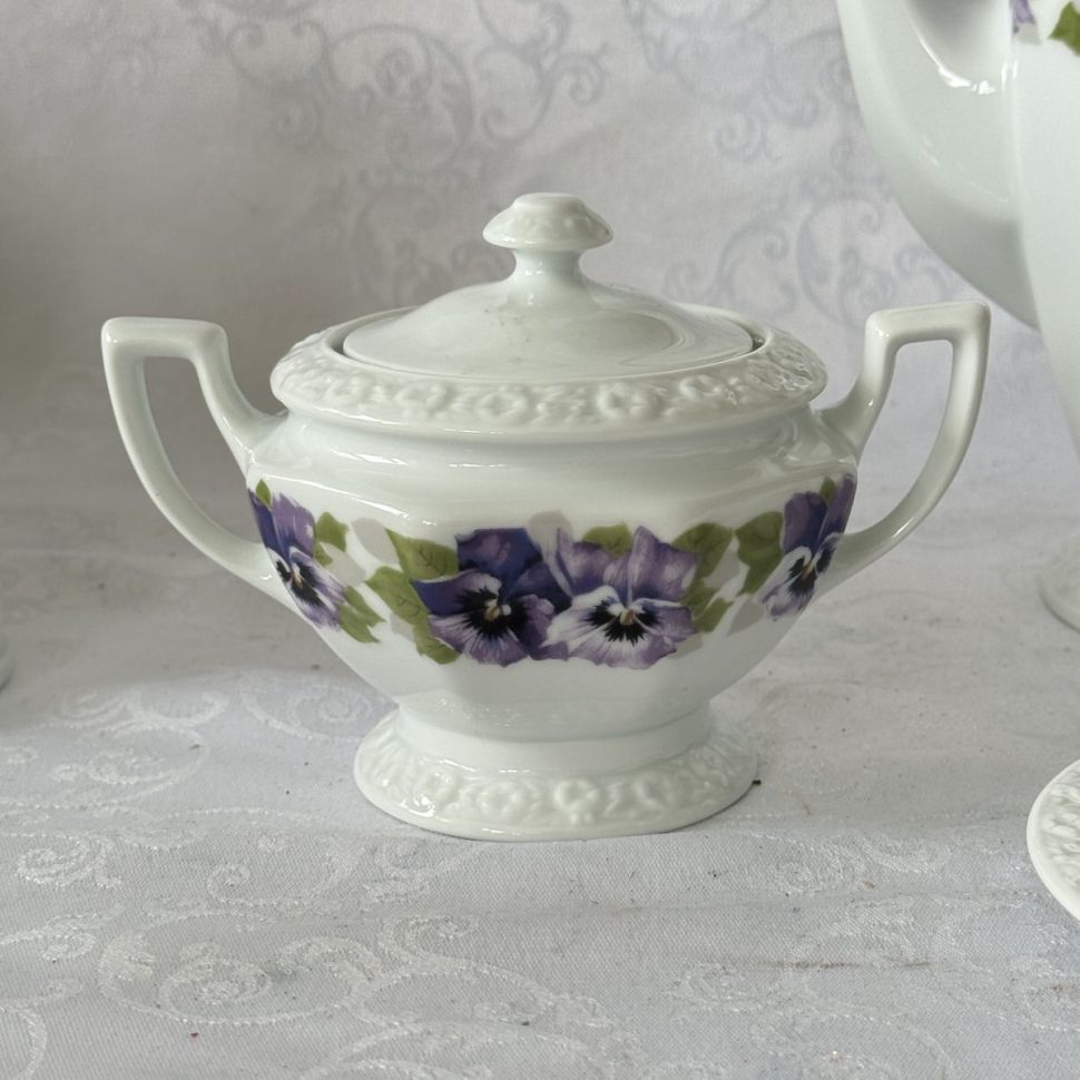 Сахарница Rosenthal Classic Rose Фиалка 15 см Германия