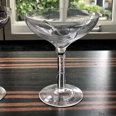 Креманка розетка большая хрусталь