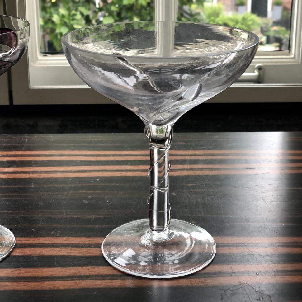 Креманка розетка большая хрусталь