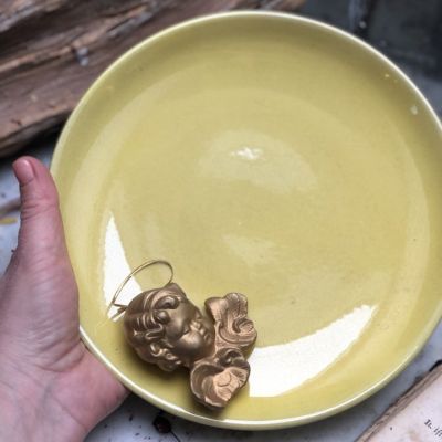 Тарелка желтая 21 см Швеция