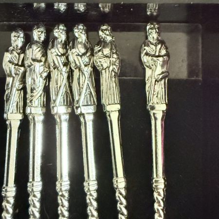 Ложка кофейная 12 см сталь набор 6 шт. в коробке Голландия